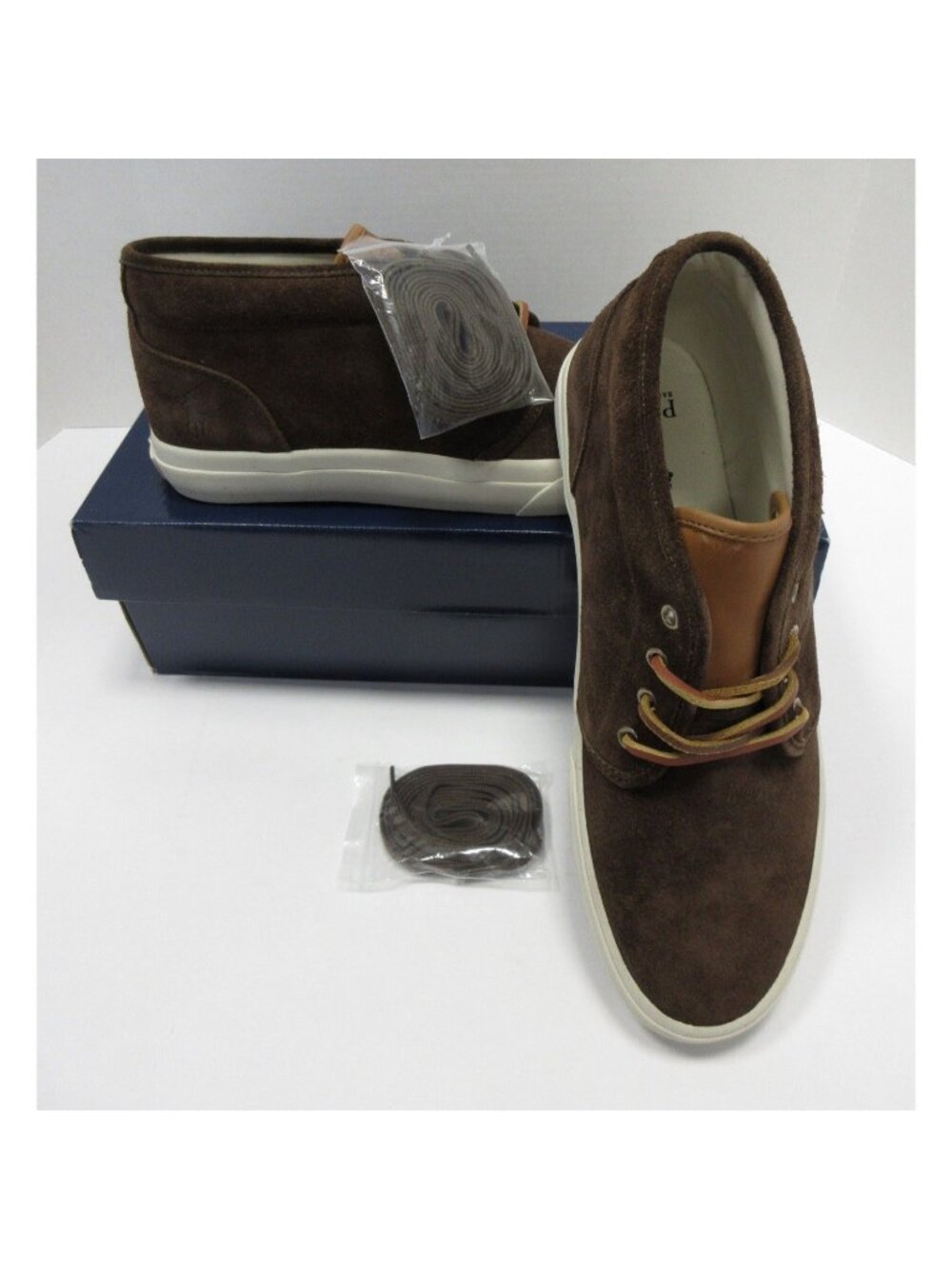 Polo Ralph Lauren Boots 11.5 D Keaton Chukka Suede Leather Sneakers